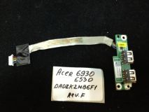 Плата USB для ноутбука Acer 6930/6530g daozk2mb6f1 rev.f